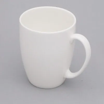 Buy White Bone China Mugs SET OF 6  White Bone China Coffee Mugs Tea Mugs • 29.99£