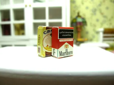Buy Dollhouse Miniature Somke Cigarette Tobacco Pack Model Bar Room Store Home Decor • 2.69£