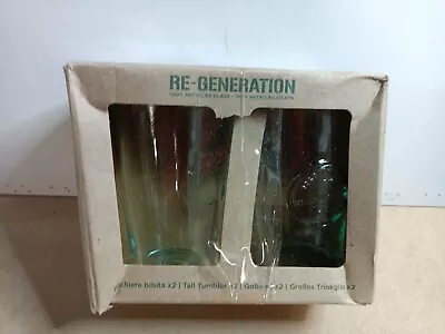 Buy Re-Generation Glassware Set Of 2 Tall Tumblers, 30cl, 100% Recycled • 5£