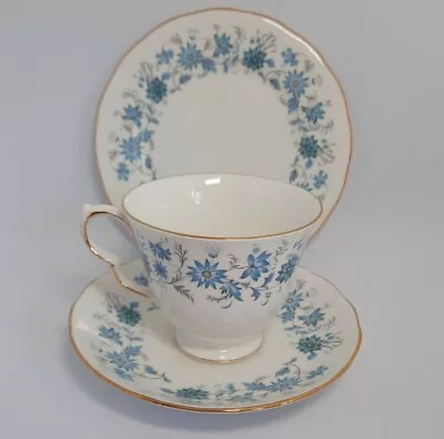 Buy Colclough Bone China Tea Cup Saucer And Small Plate  0137 • 6.95£