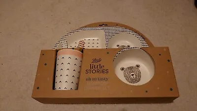 Buy BABY BAMBOO DINNER SET From BOOTS  BRAND NEW BOXED  • 5.50£