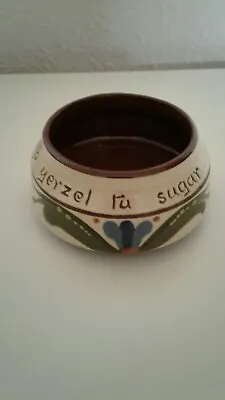 Buy Torquay Pottery Sugar Bowl Motto Ware - 'elp Yerzel Tu Sugar • 3.99£