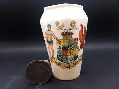 Buy Goss Crested China - EARL OF ANTRIM Crest - Diamond Mouthed Vase - Goss. • 7£