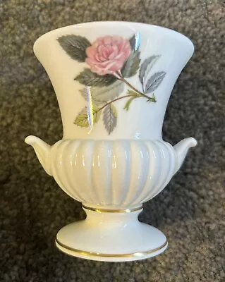 Buy Wedgewood Bone China Mini Flower Urn Bud Vase Made In England Pink Hathaw Design • 6£