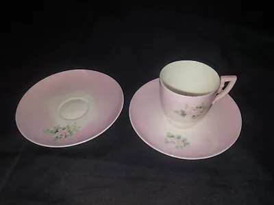 Buy  Antique Belleek Lenox CAC Tea Cup & 2 Saucers Plates Flower Pattern Design  • 33.11£