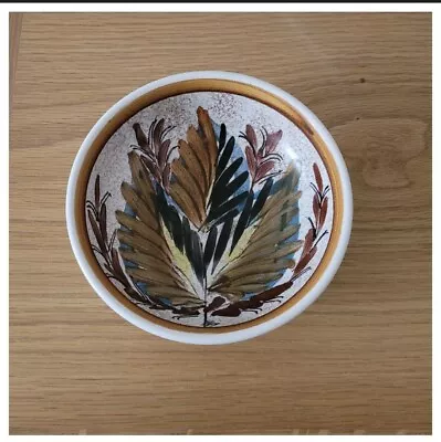 Buy Vintage Denby Stoneware Small Bowl, Autumnal Foliage • 9£