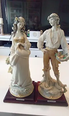 Buy Rare Pair Of Capodimonte Giuseppe Armani Figures. Man & Lady Young Lovers • 75£
