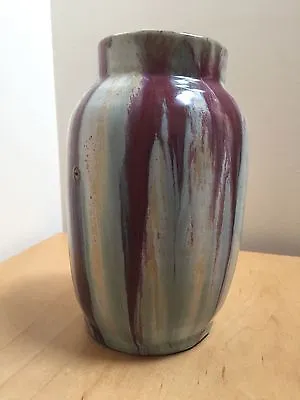 Buy Fulper Pottery Multi Color Flambe Glaze Vase • 65£