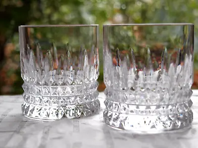 Buy Waterford Crystal Lismore Diamond Tumblers Set Of 2 Mint Signed • 75£