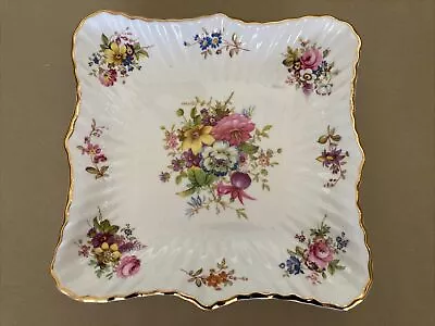 Buy Hammersley  Howard Sprays  Hand Painted Signed Square Dish • 14.95£