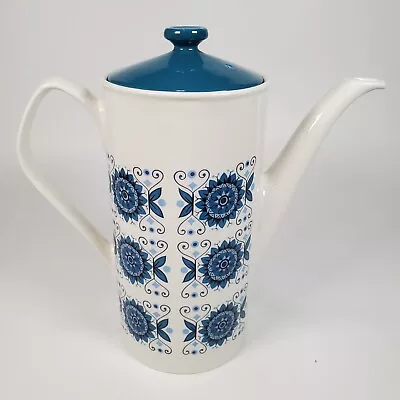 Buy Vintage Retro Pottery Johnson Bros Coffee Pot Engadine Pattern Mid Century Retro • 29.99£