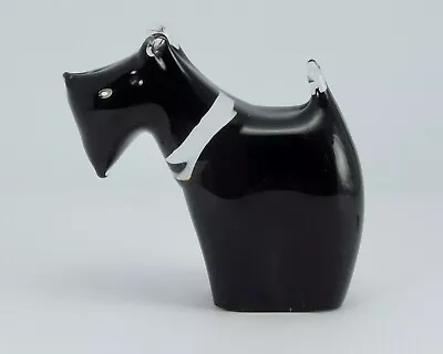 Buy Wedgwood Glass Scottie Dog Figurine • 6.99£