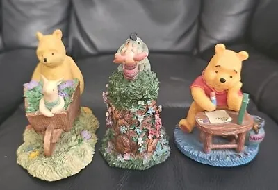 Buy Disney China.set Of 3 Simply And Classic Pooh Figurines. • 24.99£