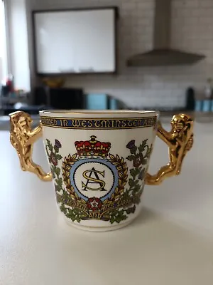 Buy Paragon China Loving Cup Marriage Of Andrew And Sarah Ferguson  • 4.95£