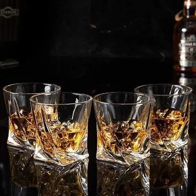 Buy KANARS Whisky Glasses, No-Lead Crystal Whiskey Tumbler 300ml - Gift Box Damaged • 17.99£