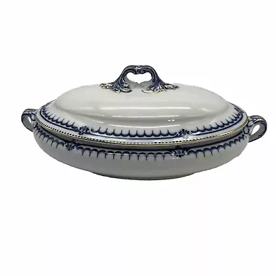 Buy Booths Silicon China Simplex Covered Serving Dish Tureen England • 61.42£