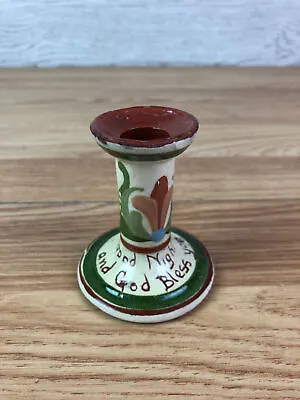 Buy Aller Vale Motto Ware Candlestick  Good Night And God Bless You  • 14.99£
