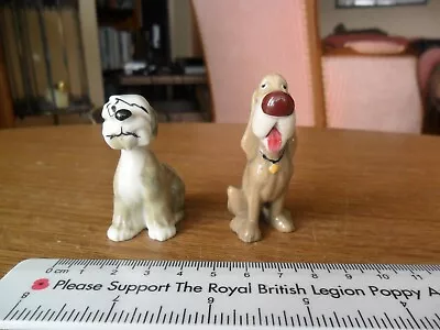 Buy Vintage Wade Whimsies Disney Trusty Lady & The Tramp & Colonel 101 Dalmations • 10£