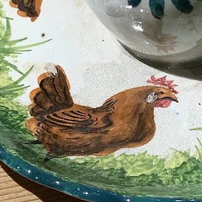 Buy Wemyss Pottery Rare Vintage With Chickens Single Inkstand • 120£
