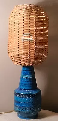 Buy ❤️ Fabulous Mid Century 1950s Bitossi Vintage Studio Pottery Lamp & Shade ❤️ • 295£