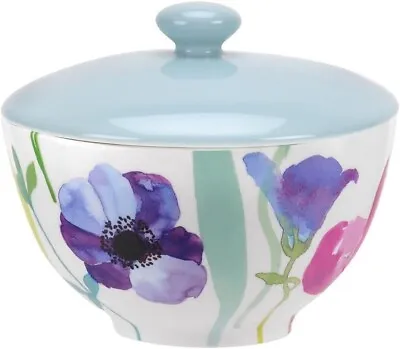 Buy Portmeirion Water Garden Covered Sugar Bowl - WA76149-XWBA - New Boxed • 12.95£