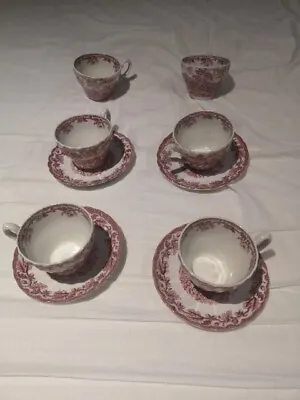 Buy Vintage Myotts Country Life Staffordshire Tea Cup And Saucer Incomplete Set... • 5£