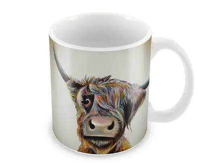 Buy Highland Cow, Bad Hair Day Mug, Adam Barsby, Animals, Cattle, Gifts AB01M • 14.99£