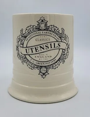Buy T.G Green Pottery Ivory Classics Earthenware Utensils Storage Pot • 9.99£