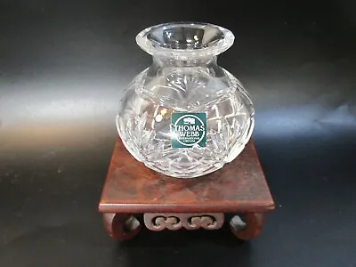 Buy Beautiful Thomas Webb Crystal Cut Glass Vase • 9.97£