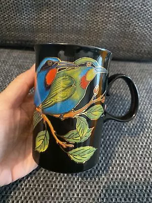 Buy Dunoon Coffee Mug Kingfisher Bird Art Design Panama Ceramic Stoneware Scotland • 14.99£