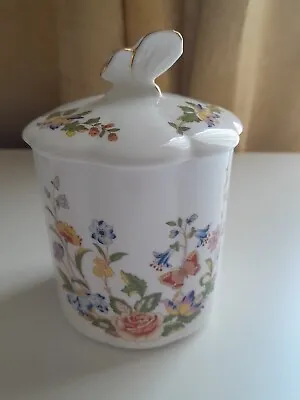 Buy Ansley Cottage Garden Trinket Jar With Lid Butterfly 9cm Tall • 8£