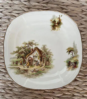 Buy Vintage Alfred Meakin Country Serving Plate RARE 1940s Good Vintage Condition • 15.99£