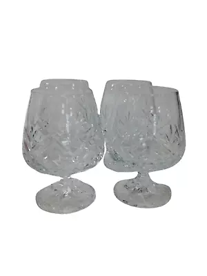 Buy Crystal Brandy Glasses Set Free Standing Pre Owned Kitchen Set Clear  • 6.99£