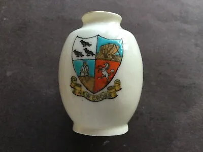 Buy Arcadian Crested China Of New Cross On A 50mm High Vase • 4.99£
