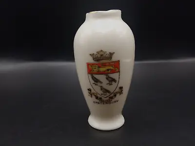 Buy Crested China - CANTERBURY Crest - Cyprian Vase About 3000BC - Shelley China. • 6.25£