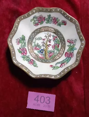 Buy Vintage Coalport English Bone China 'Indian Tree' Pattern Scalloped Saucer • 2.99£