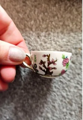 Buy Coalport Indian Tree, Fine Bone China,  Miniature Tea Cup. • 18£