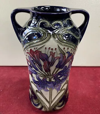 Buy Large Vintage Moorcroft Vase. Sweet Amaryllis Design. By Kerry Goodwin 2010 • 489.50£