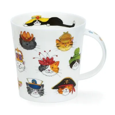 Buy Dunoon Mad Hatters Cat Cats Cairngorm Tea Cup Coffee Mug 0,48 L • 23.15£