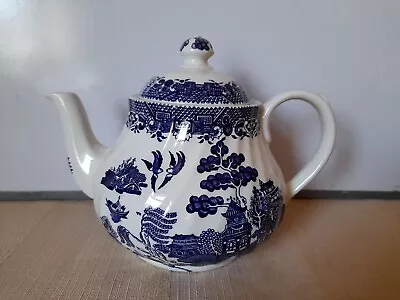 Buy Barratts Of Staffordshire Blue Willow Pattern 2pt Teapot & Lid  • 14£