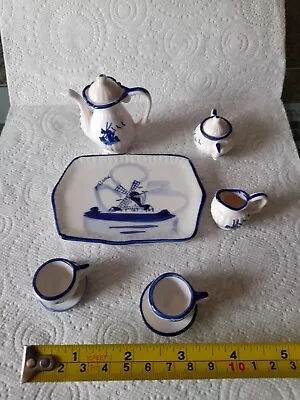 Buy Delft Miniature Tea Set • 10£