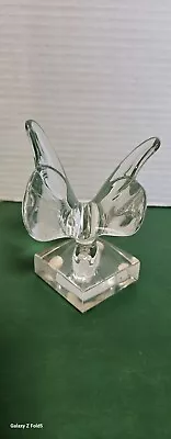 Buy Baccarat Crystal Butterfly Beautifully Flawless Signed. Excellent Condition. • 66.41£