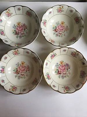Buy CREAMPETAL Grindley Pottery 4 Bowls 1936-54 • 30£