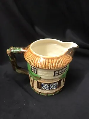 Buy Beswick Ceramic Decorated Cottage Ware Hand Painted Milk Jug - VGC • 7.49£