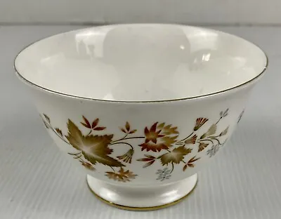 Buy Vintage Colclough Bone China Bowl Made In England Brown Leaves 11cm X 7cm • 15.80£