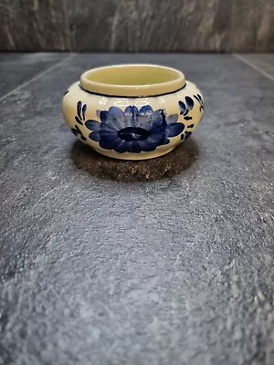 Buy Vintage Holland Ceramic Delft Blue Candle Holder Dutch Delftware • 9£