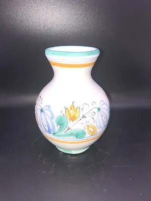 Buy Hand Painted Italy Pottery Vase Vintage • 28.89£
