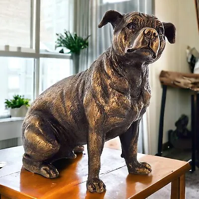 Buy Staffordshire Bull Terrier Bronze Effect Statue Dog Sculpture Figure Ornament • 36.95£