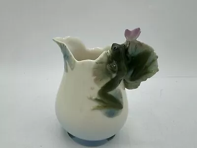 Buy Franz Frog Cream Jug Fine Porcelain FZ00175 • 40£