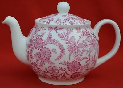 Buy Whittards -  1  Litre  Fine China Family Teapot  Old English Pink Roy Kirkham • 29.50£